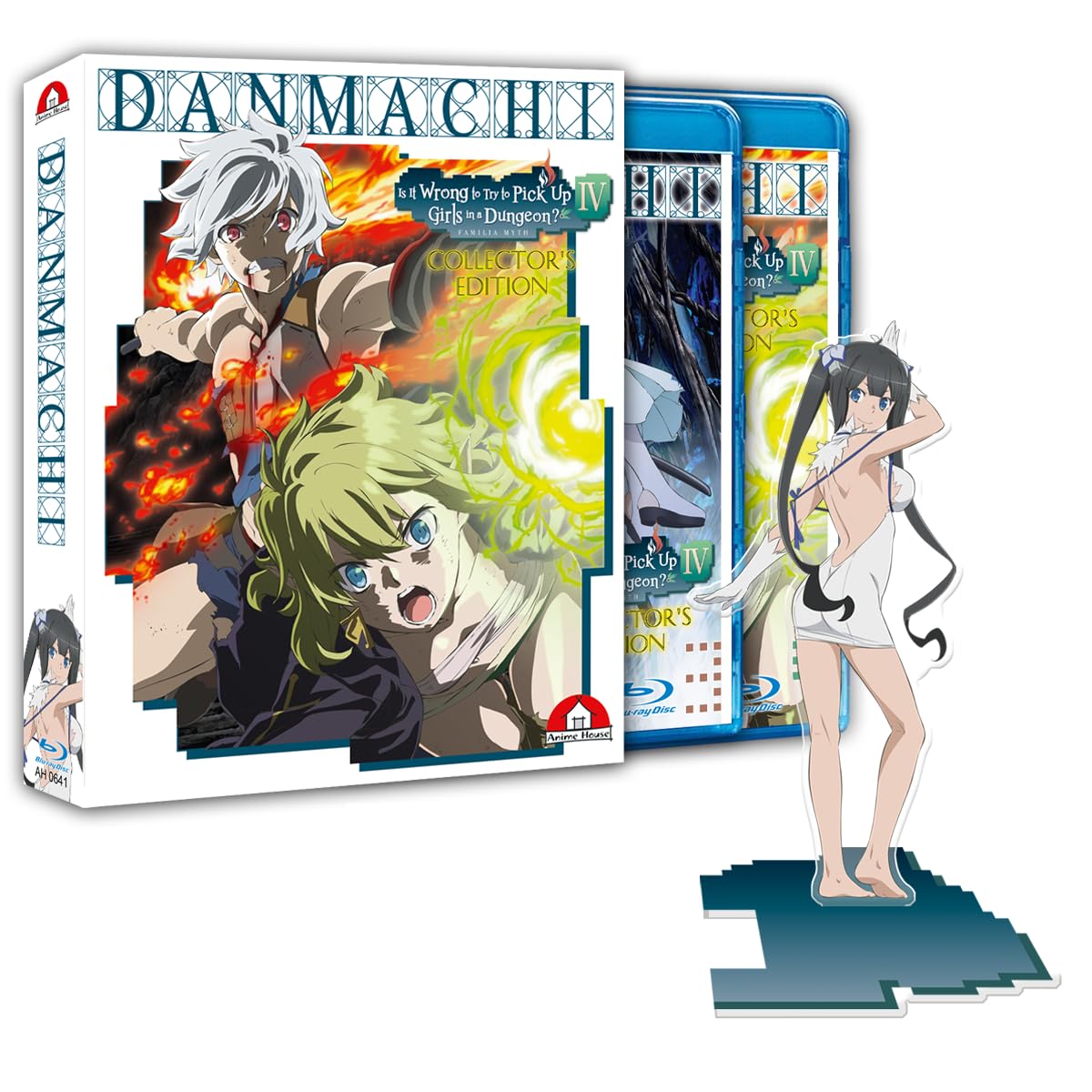 DanMachi: Is It Wrong to Try to Pick Up Girls in a Dungeon? - Staffel 4 Gesamtausgabe (CE) [Blu-ray]