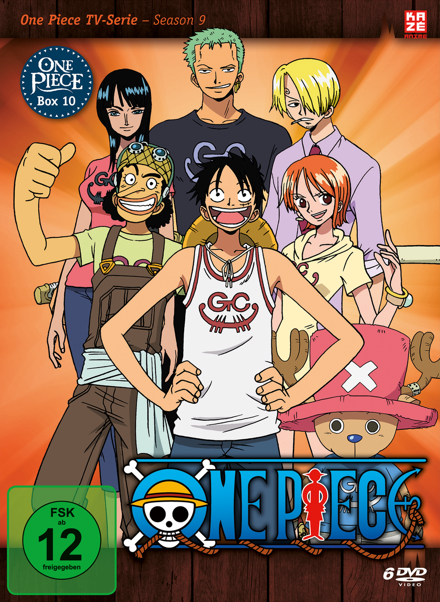 One Piece: Die TV Serie - Volume 10 Box [6 DVDs]