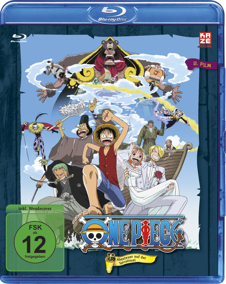 One Piece - Der 02. Film: Abenteuer auf der Spiralinsel! [Blu-ray]