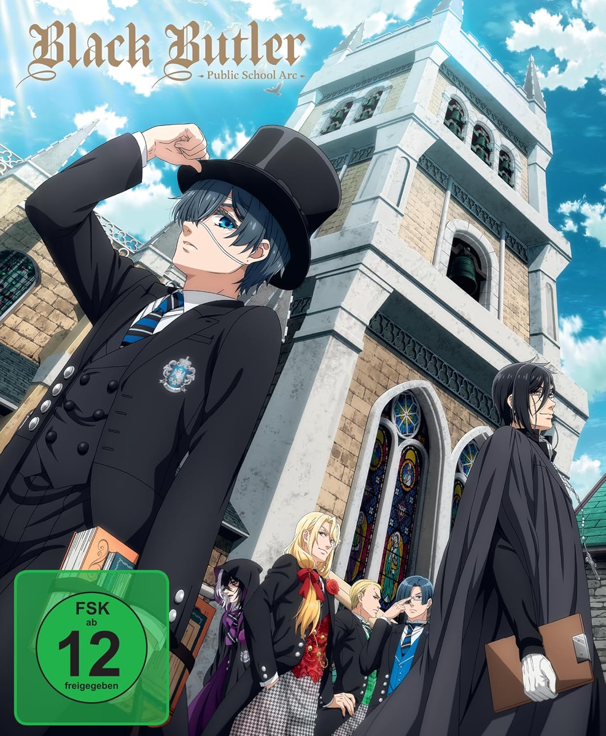 Black Butler: Public School Arc (Staffel 4) - Volume 01 & Schuber (Limited Edition) [DVD]