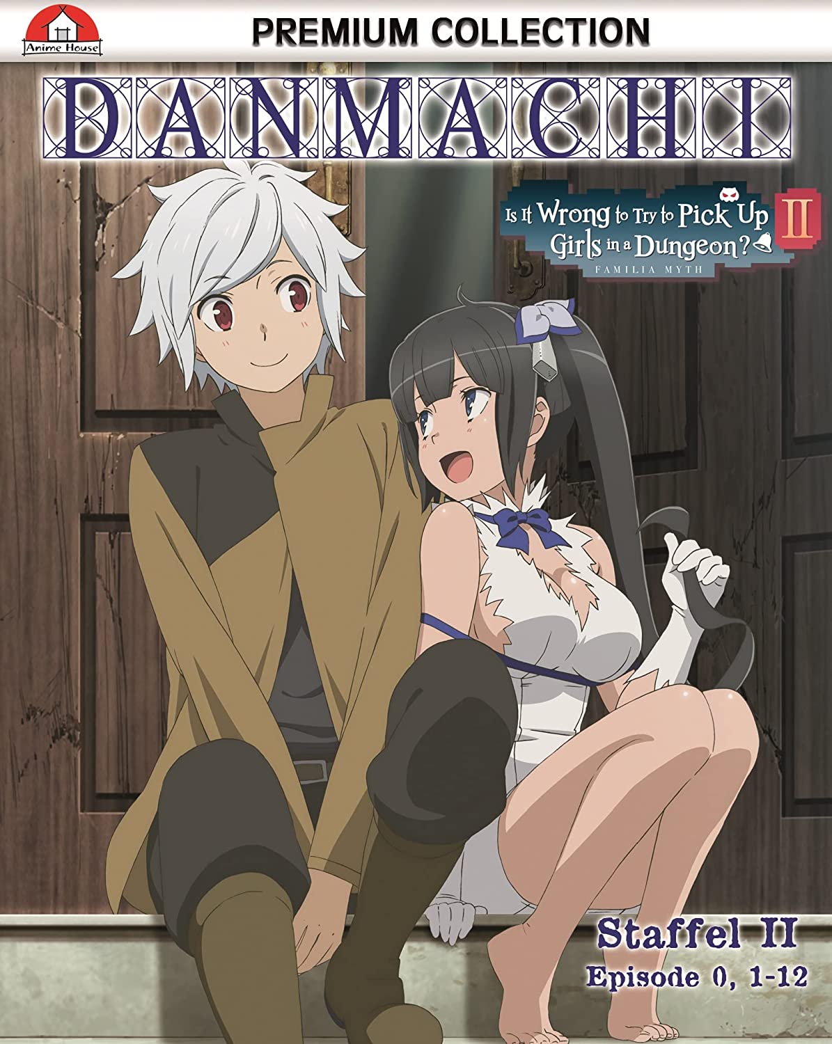 DanMachi: Is It Wrong to Try to Pick Up Girls in a Dungeon? - Staffel 2 Gesamtausgabe (Premium) [4 Blu-rays]
