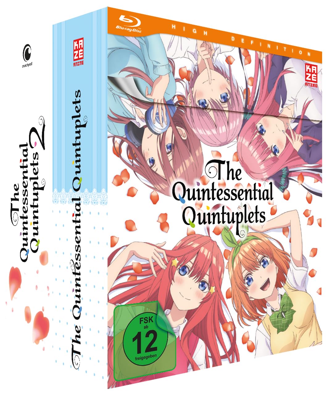 The Quintessential Quintuplets: Staffel 1 & 2 - Gesamtausgabe (Bundle) [6 Blu-rays]