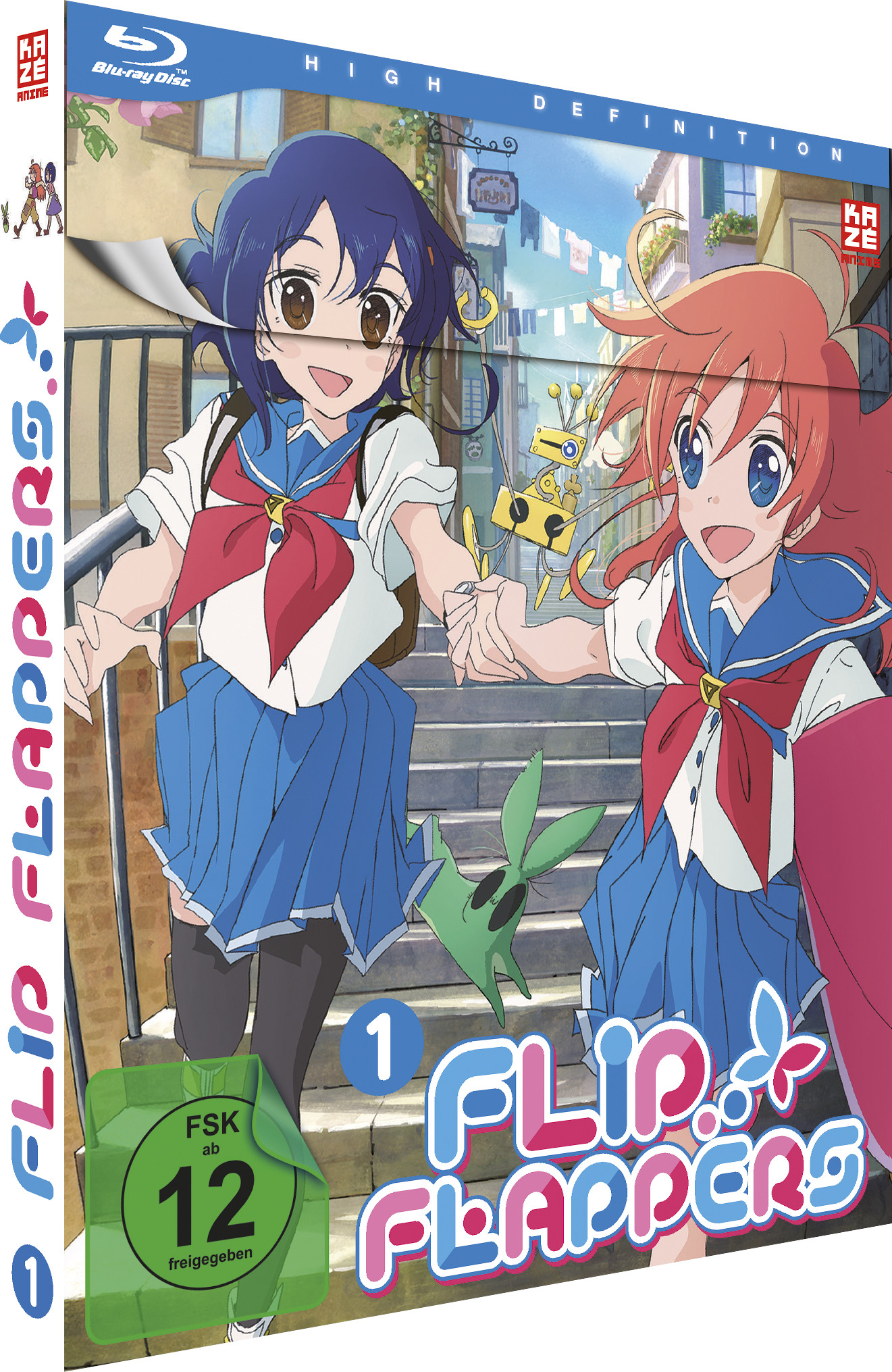 Flip Flappers - Volume 01 [Blu-ray]