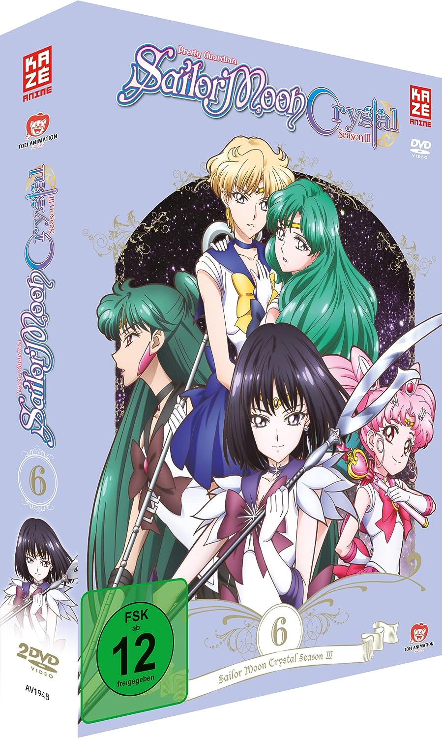 Sailor Moon Crystal - Volume 06 (Staffel 3) [2 DVDs]
