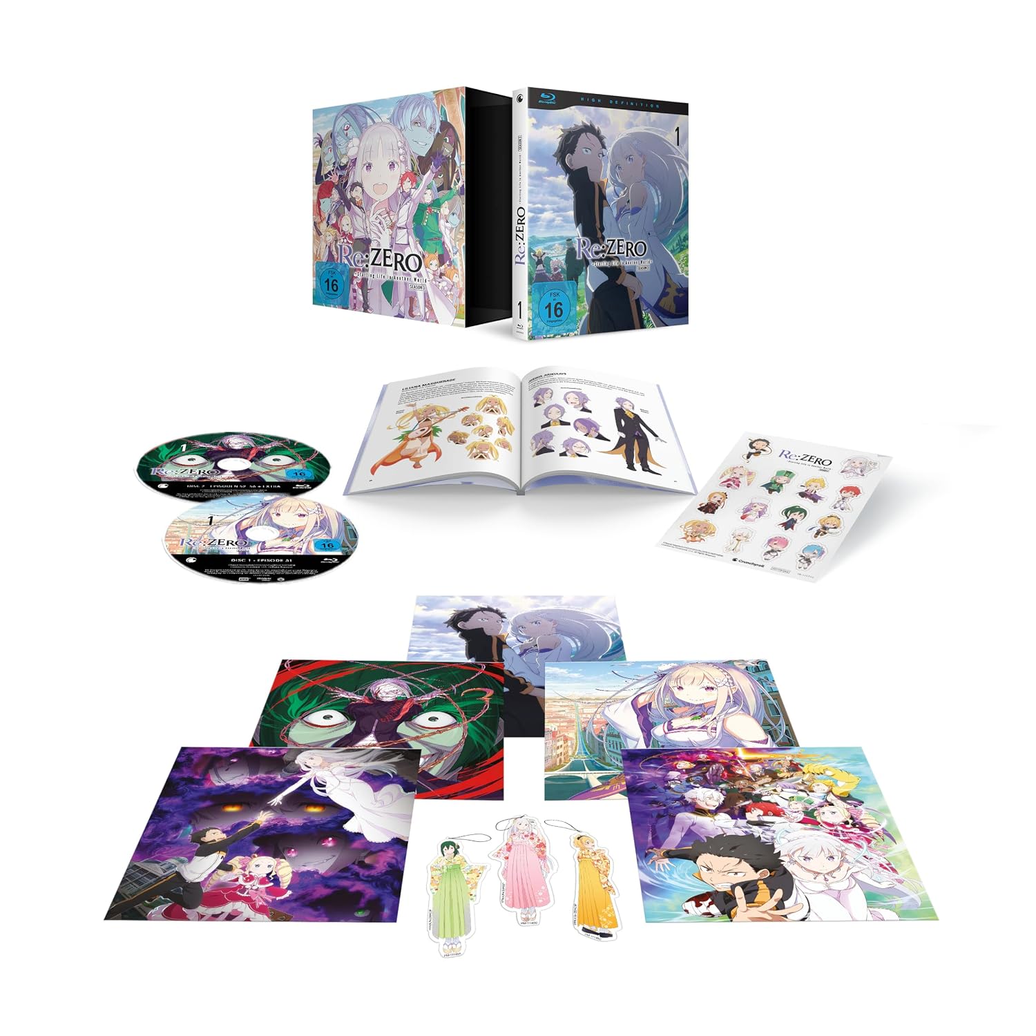 Re:ZERO - Starting Life in Another World: Staffel 3 - Volume 01 (Limited Edition) [2 Blu-rays]