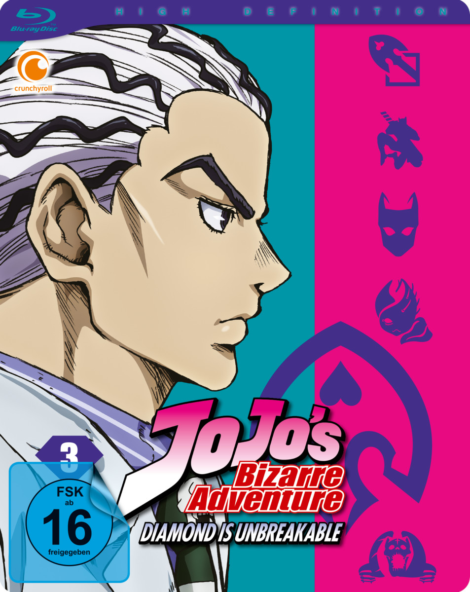 Jojo's Bizarre Adventure Part 4: Diamond is Unbreakable: 3. Staffel - Volume 03 [2 Blu-rays]