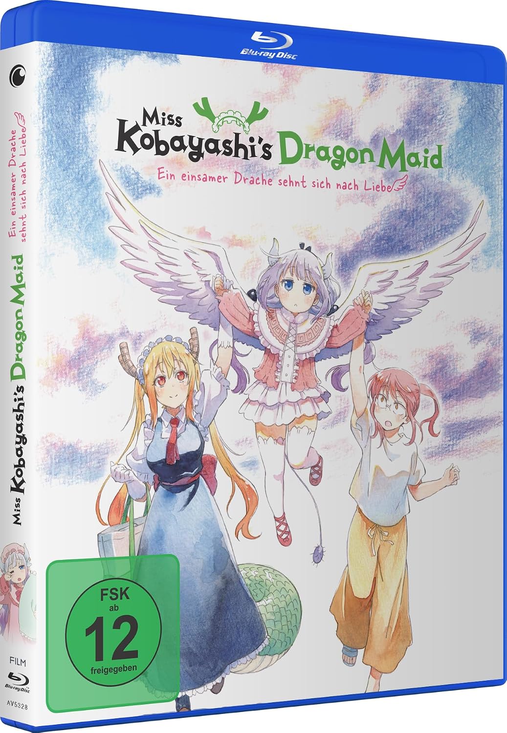 Miss Kobayashi's Dragon Maid: Ein einsamer Drache sehnt sich nach Liebe - The Movie [Blu-ray]
