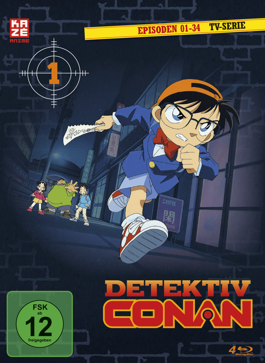 Detektiv Conan: Die TV-Serie - Volume 01 Box [4 Blu-rays]