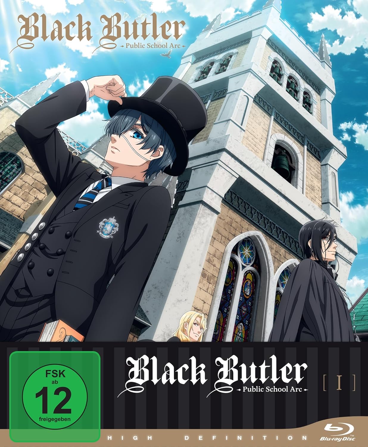 Black Butler: Public School Arc (Staffel 4) - Volume 01 & Schuber (Limited Edition) [Blu-ray]