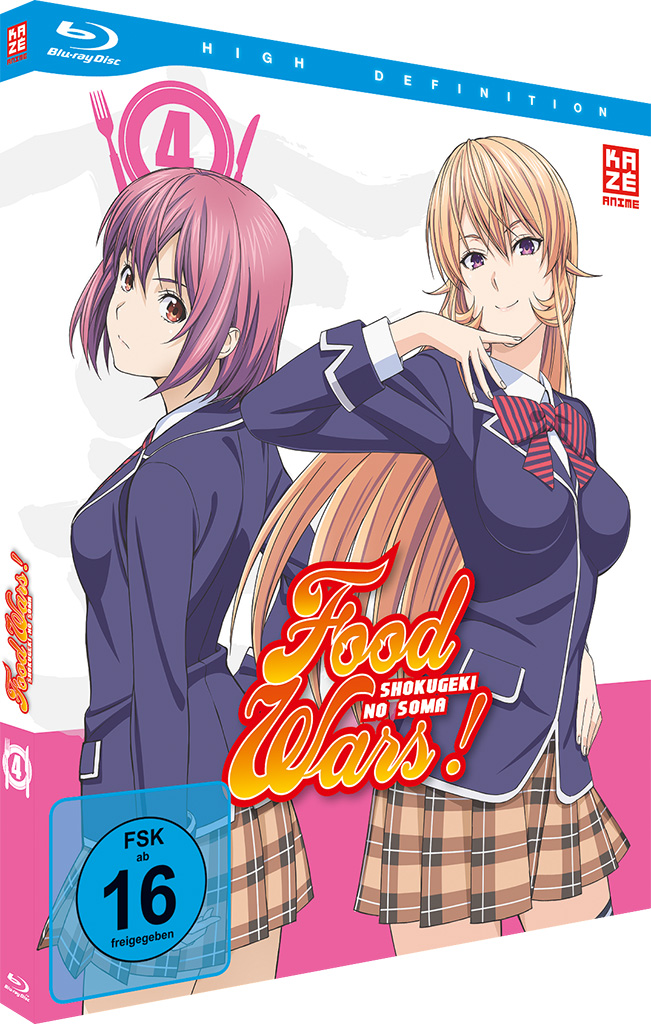 Food Wars! Shokugeki no Soma - Volume 04 [Blu-ray]