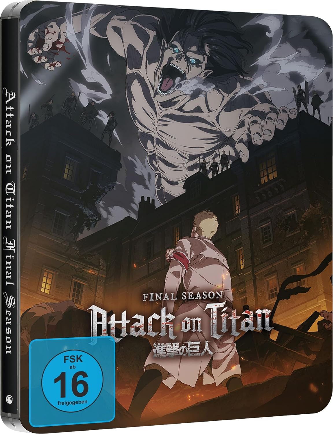 Attack on Titan: Final Season - Gesamtausgabe Relaunch (Limited Steelbook Edition) [7 Blu-rays]