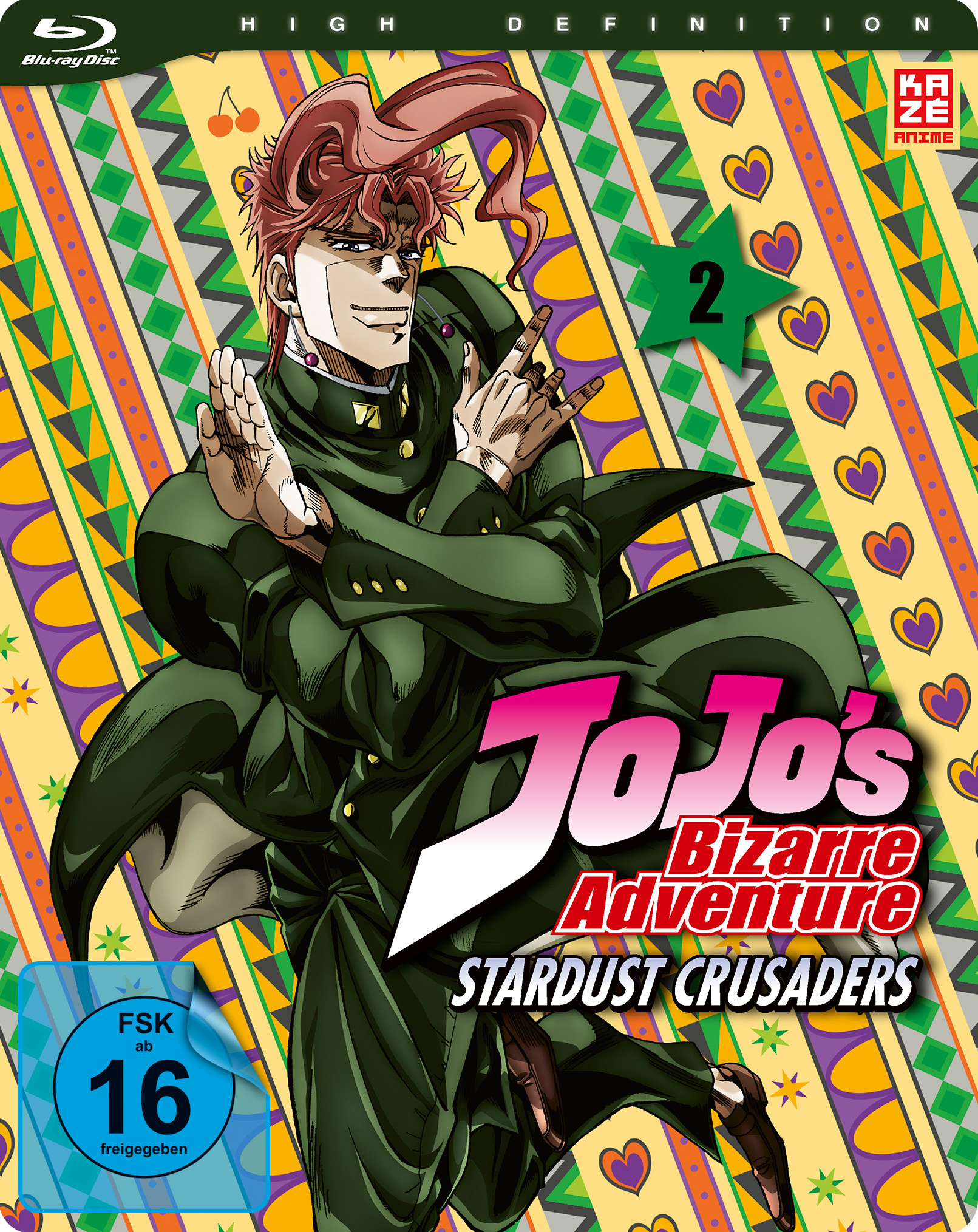 Jojo's Bizarre Adventure: 2. Staffel - Volume 02 [Blu-ray]