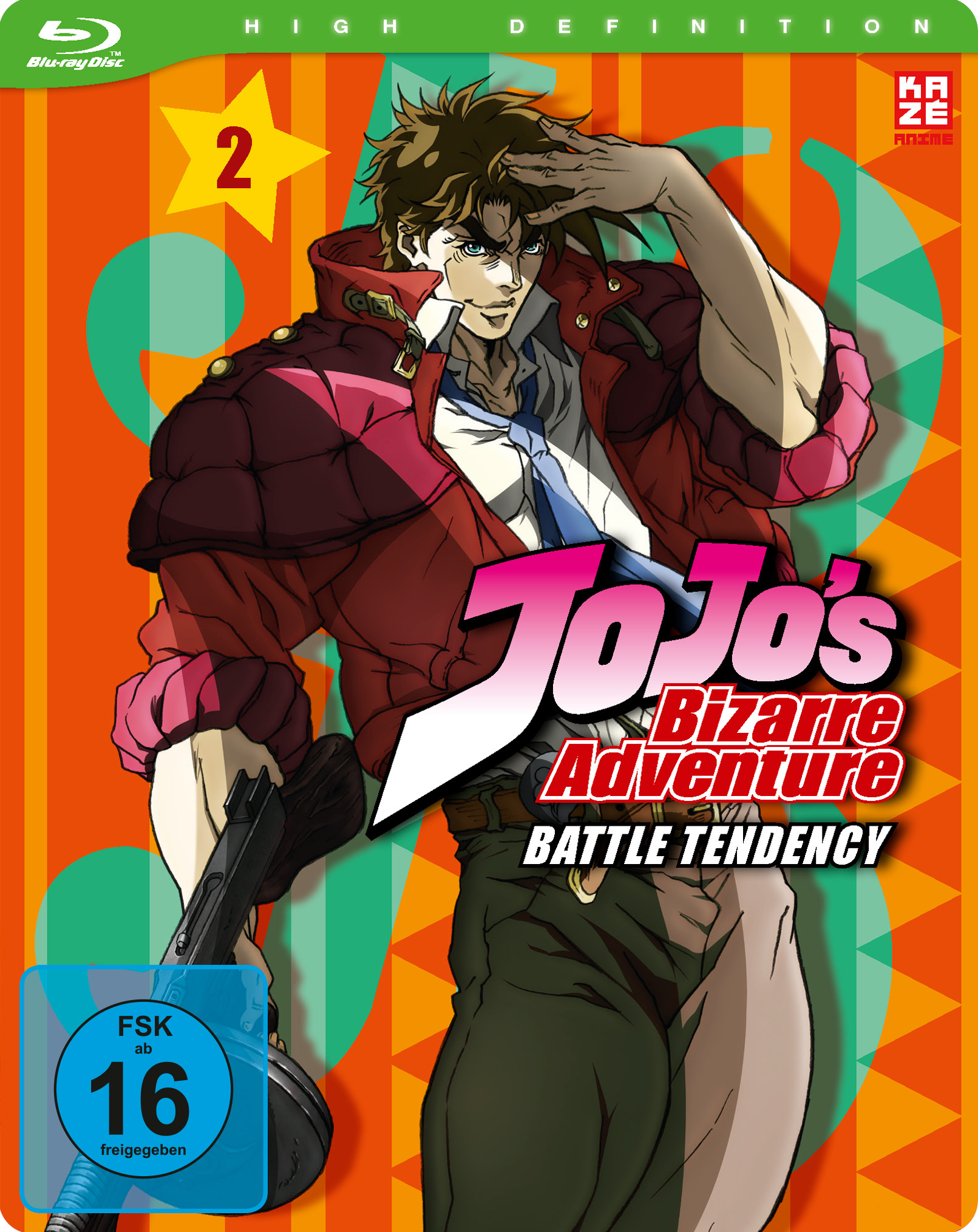 Jojo's Bizarre Adventure: 1. Staffel - Volume 02 [Blu-ray]