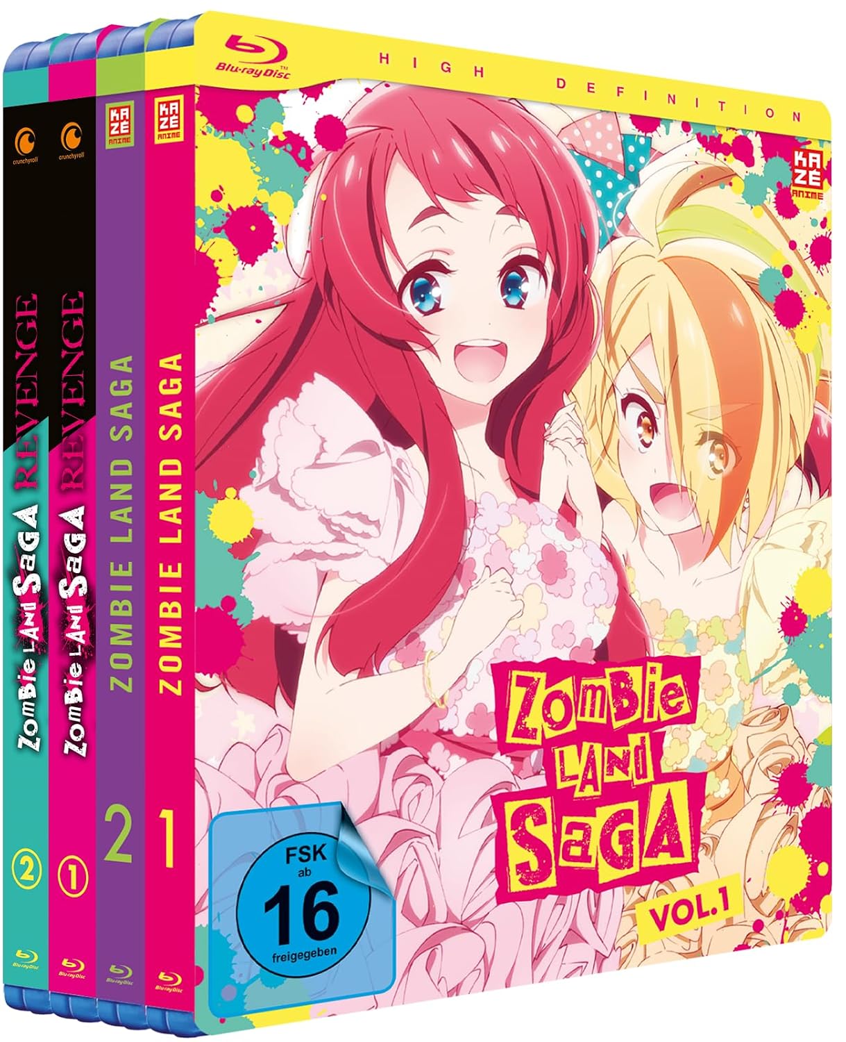 Zombie Land Saga - Staffel 1 & 2 Gesamtausgabe (Bundle) [4 Blu-rays]
