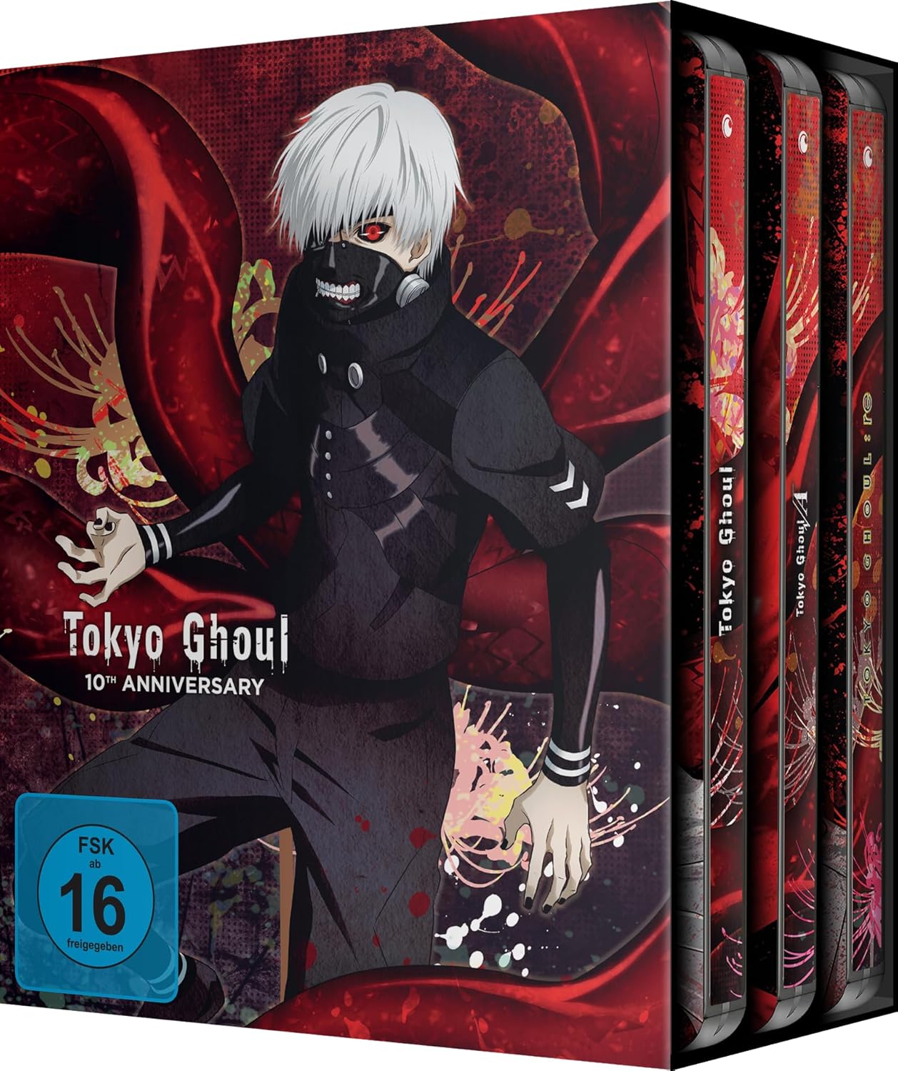 Tokyo Ghoul: Die komplette Serie - 10th Anniversary Box Set [8 DVDs]