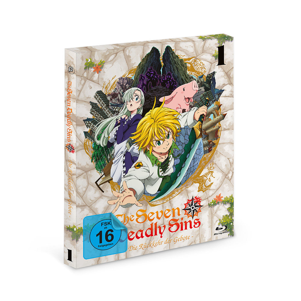 The Seven Deadly Sins: Die Rückkehr der Gebote (Staffel 2) - Volume 01 [Blu-ray]