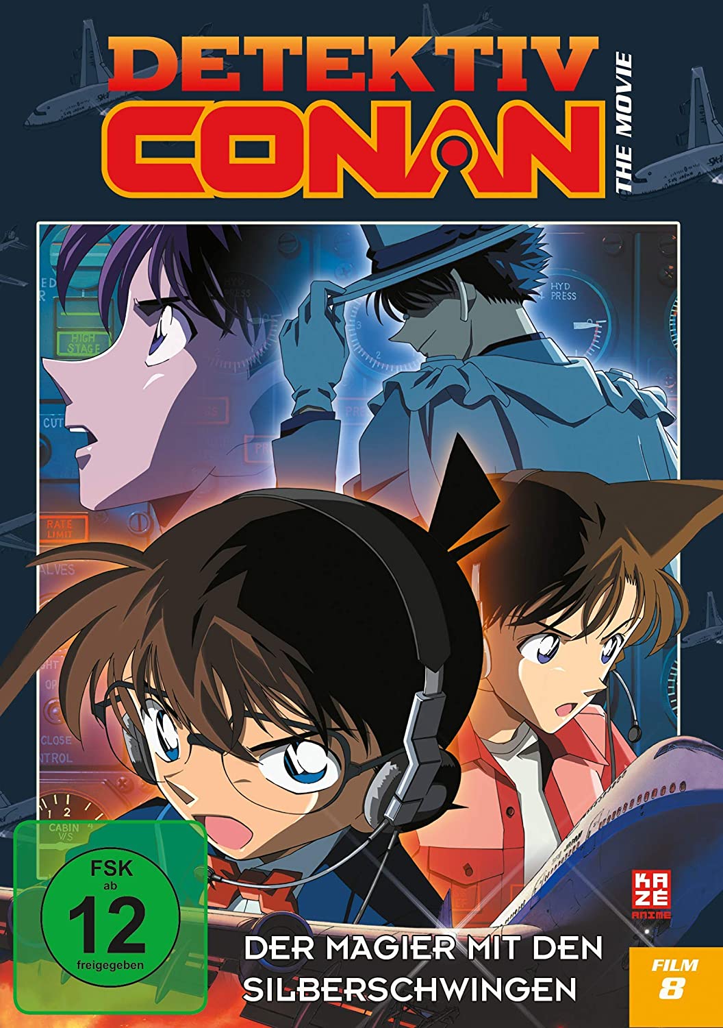 Detektiv Conan - Der 08. Film: Der Magier mit den Silberschwingen [DVD]