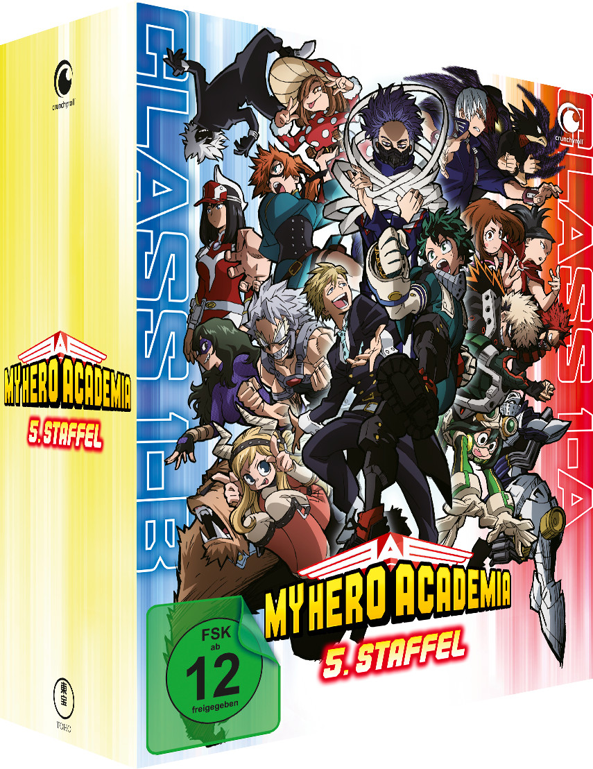 My Hero Academia: Staffel 5 - Volume 01 & Sammelschuber (Limited Edition) [DVD]
