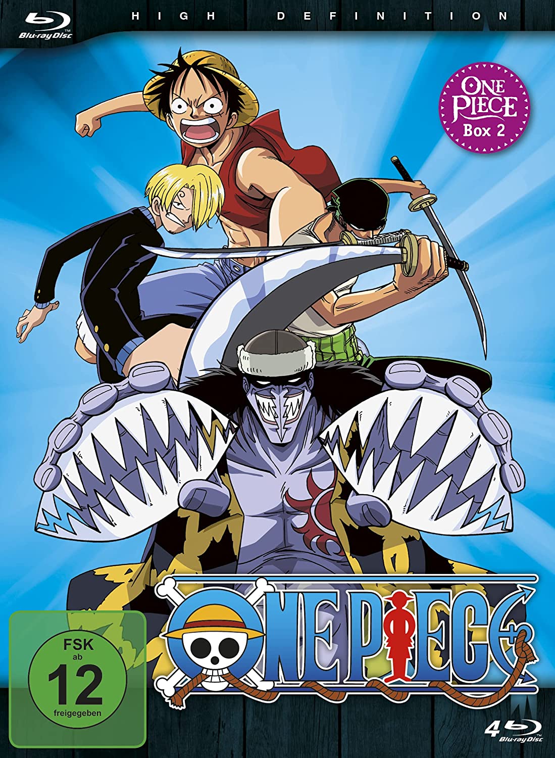 One Piece: Die TV Serie - Volume 02 Box [4 Blu-rays]