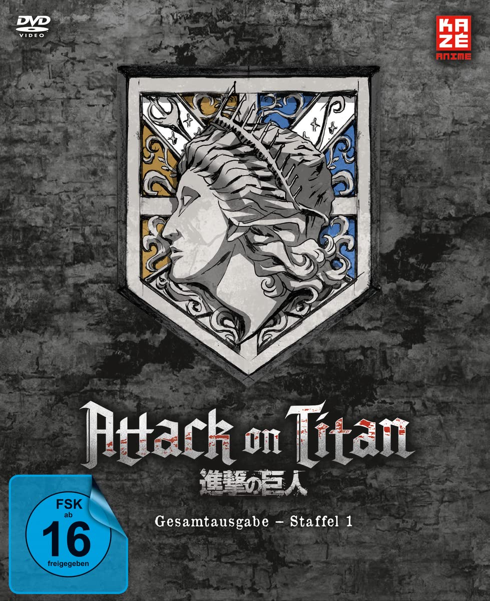 Attack on Titan - Staffel 1 Gesamtausgabe (Deluxe Edition) [4 DVDs]