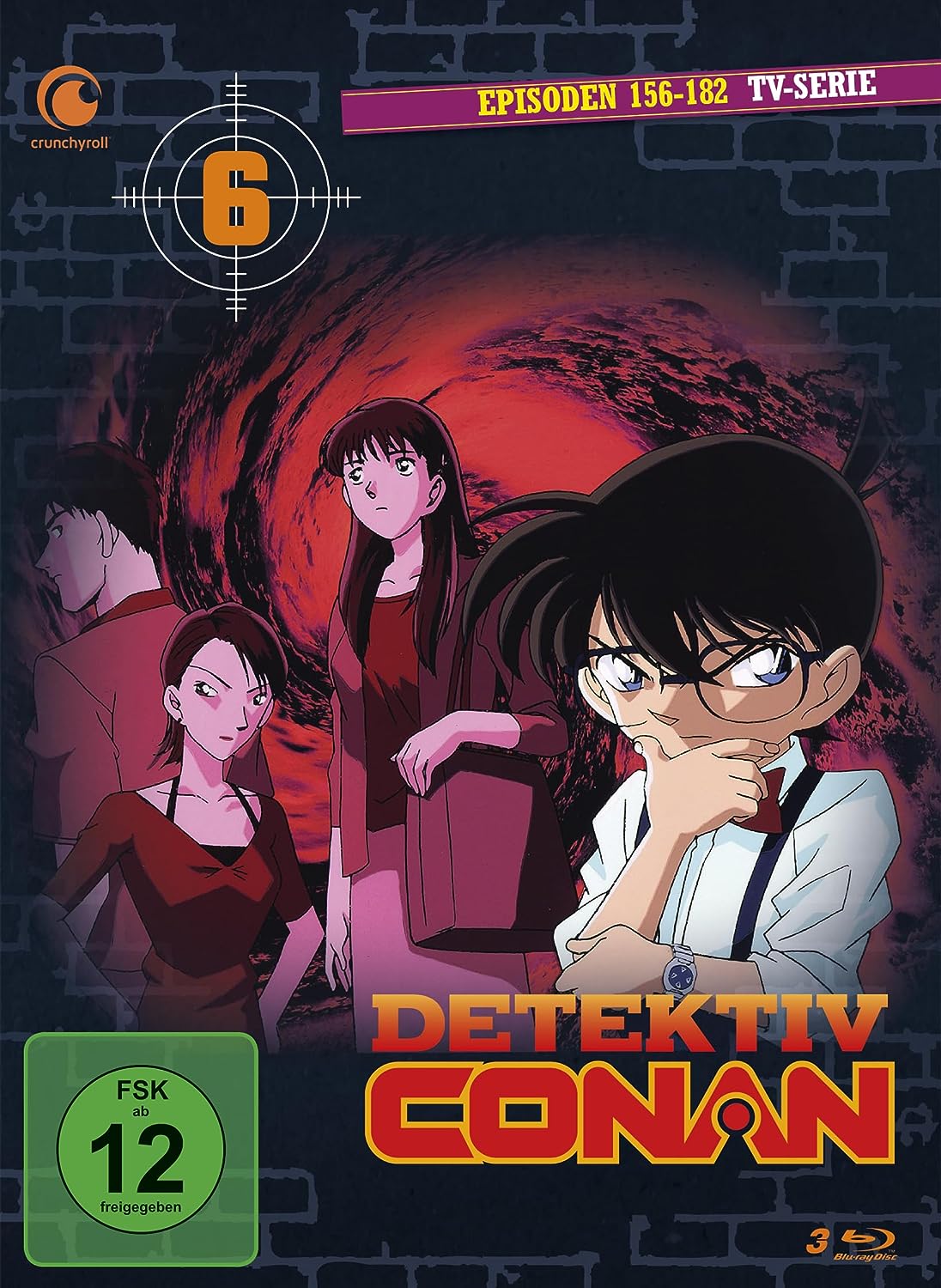 Detektiv Conan: Die TV-Serie - Volume 06 Box (Staffel 2) [3 Blu-rays]