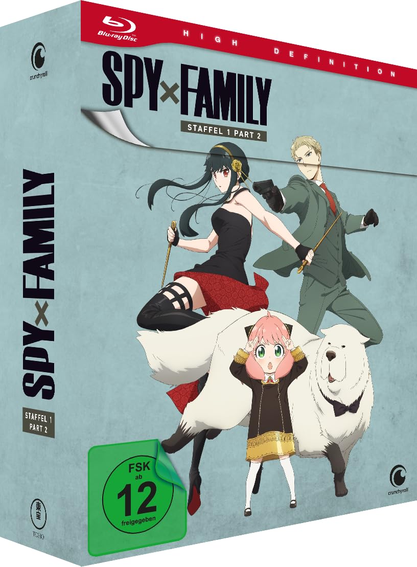 Spy x Family: Staffel 1 - Part 2 Gesamtausgabe & Schuber [3 Blu-rays]