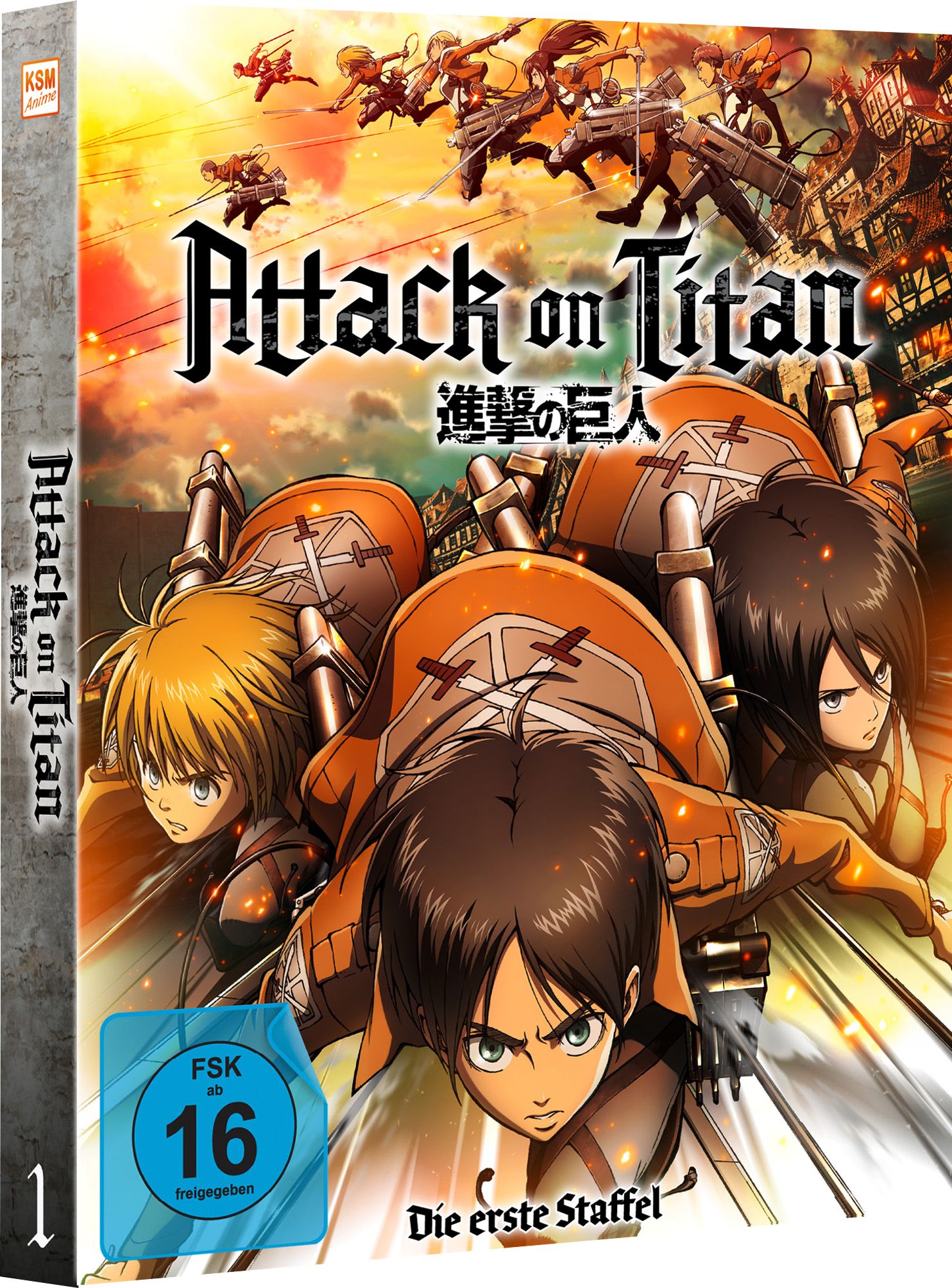 Attack on Titan - Die erste Staffel [3 Blu-rays]