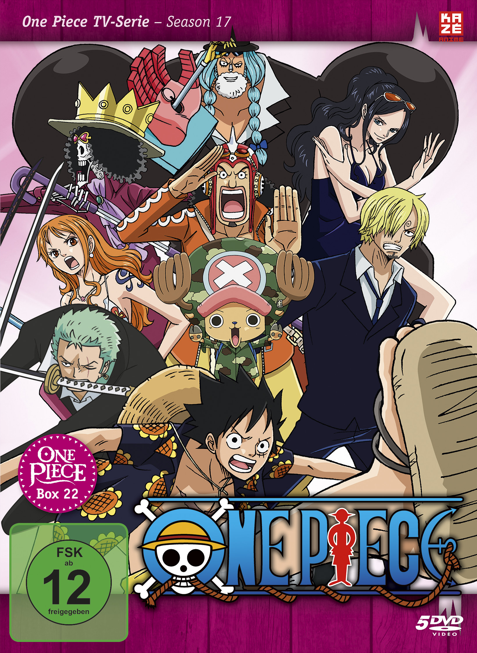 One Piece: Die TV Serie - Volume 22 Box [5 DVDs]