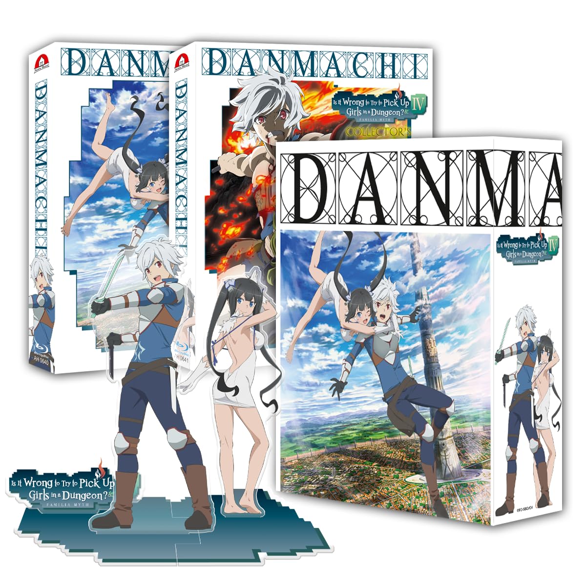 DanMachi: Is It Wrong to Try to Pick Up Girls in a Dungeon? - Staffel 4 Gesamtausgabe (CE) [Blu-ray]